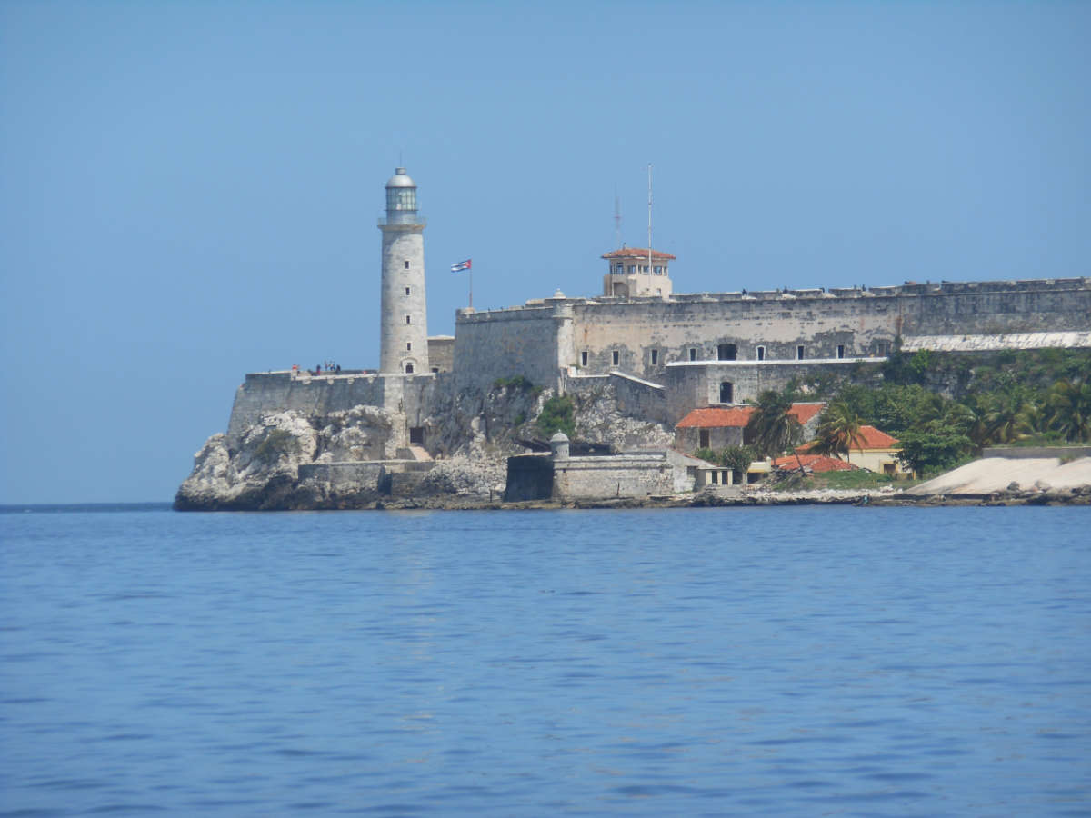 El Castillo del Morro en la entrada de la bahía de la Habana
