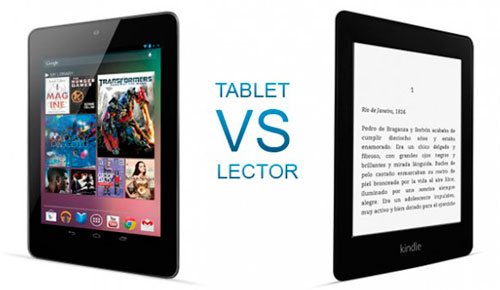 Diferencias y comparacion de las tabletas y los lectores electronicos