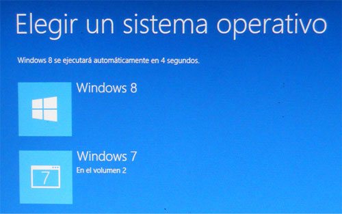 Menú de inicio dual en Windows 8
