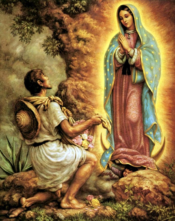 El Día de la Virgen de Guadalupe de México. Aparición e historia