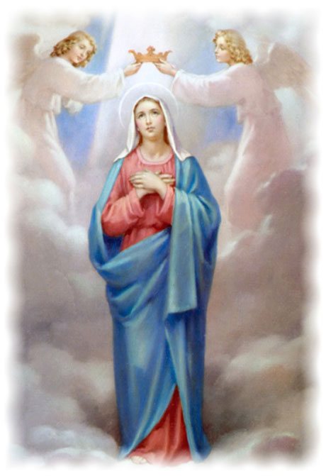 Pintura que representa la Coronación de la Virgen María