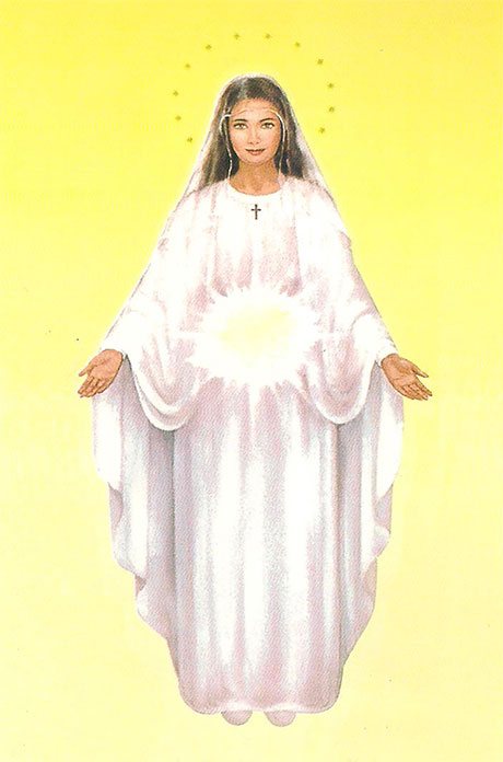 Copia de María siempre Virgen, obra moderna sobre la Virgen María