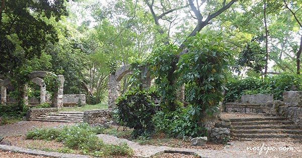 Ruinas de la antigua mansión de Josefina en el Bosque de la Habana