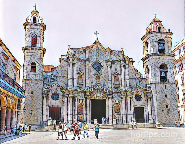 Historia de la Plaza de la Catedral de la Habana