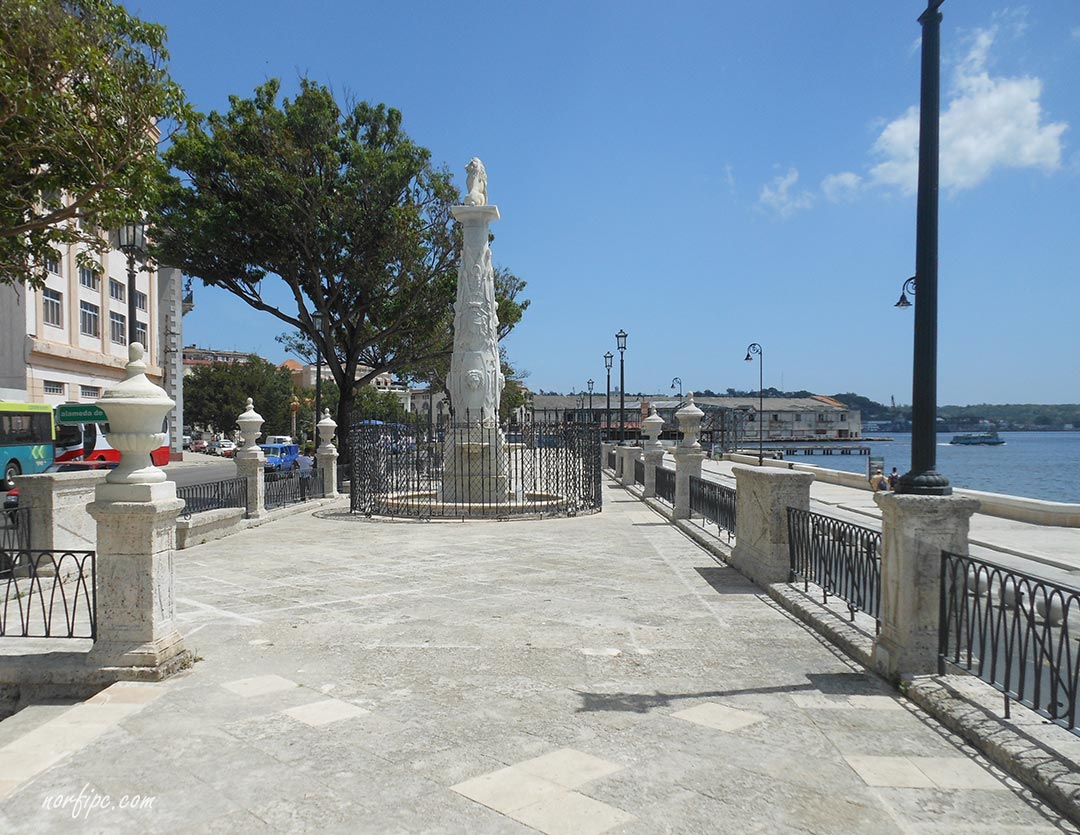 El Paseo la Alameda de Paula en la Habana Vieja