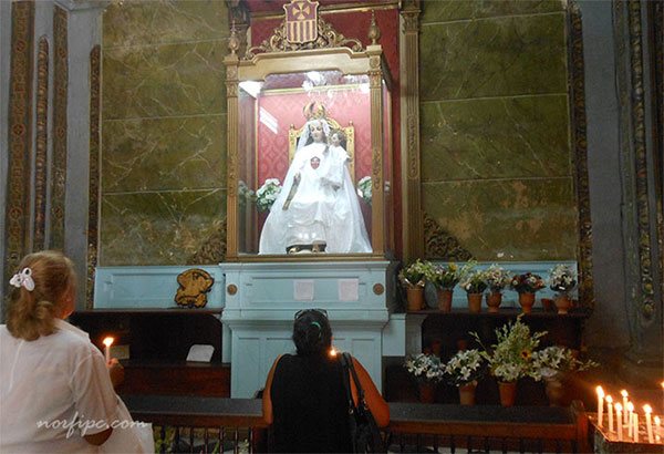 Capilla de la Virgen de las Mercedes en La Iglesia de Nuestra Señora de la Merced