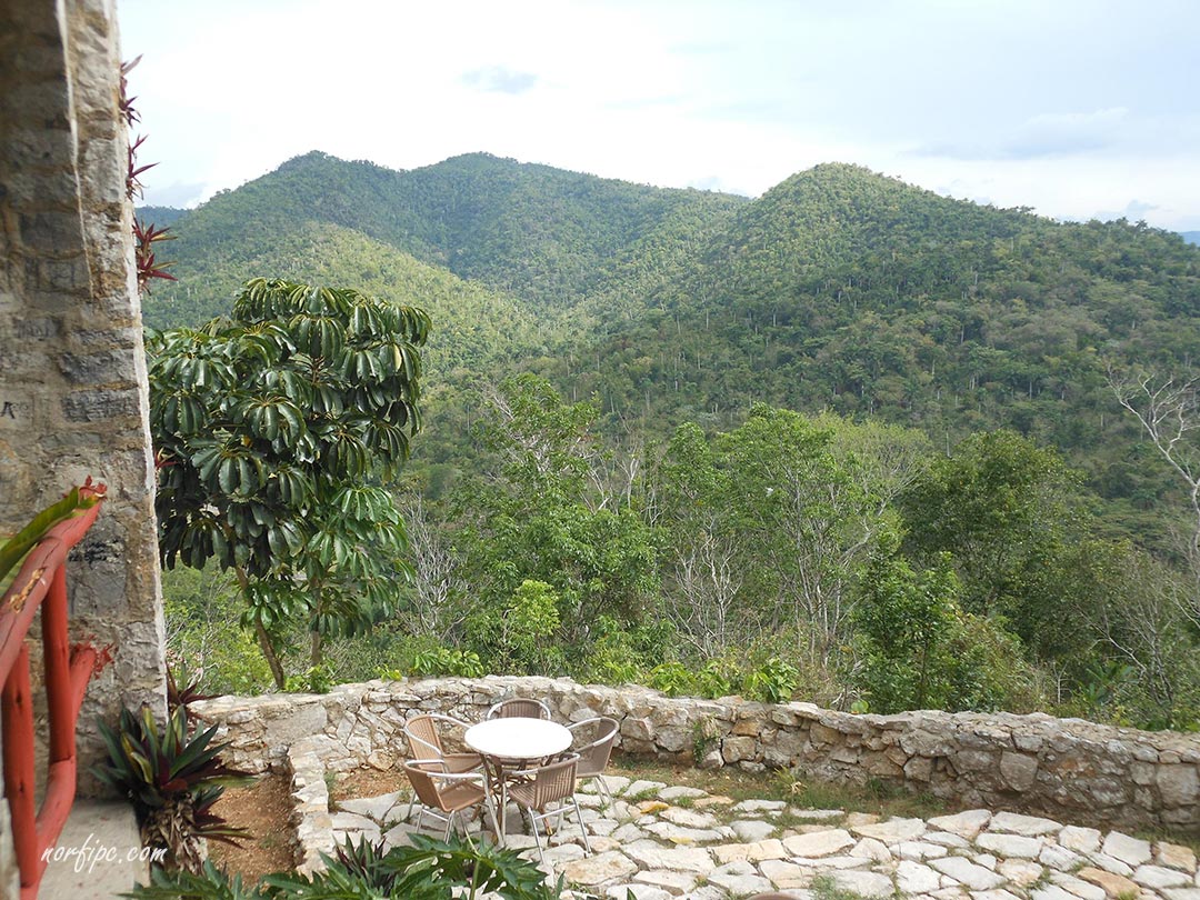 Paesaggio da uno dei punti di vista di Soroa, Artemisa, #Cuba