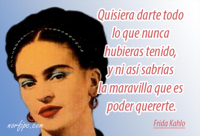 Frasesamor - Frases De Amor Frida Kahlo Yo Te Cielo