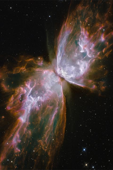 Foto de la Galaxia Mariposa (NGC 6302)
