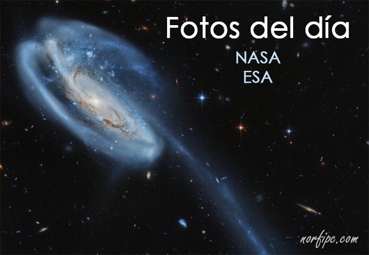 Las fotos astronómicas más recientes de la NASA y ESA