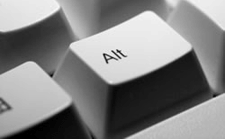 Como insertar los caracteres usando la tecla ALT y el teclado numérico