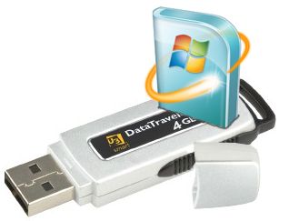 Instalar Windows 7 de memoria flash USB carpeta local