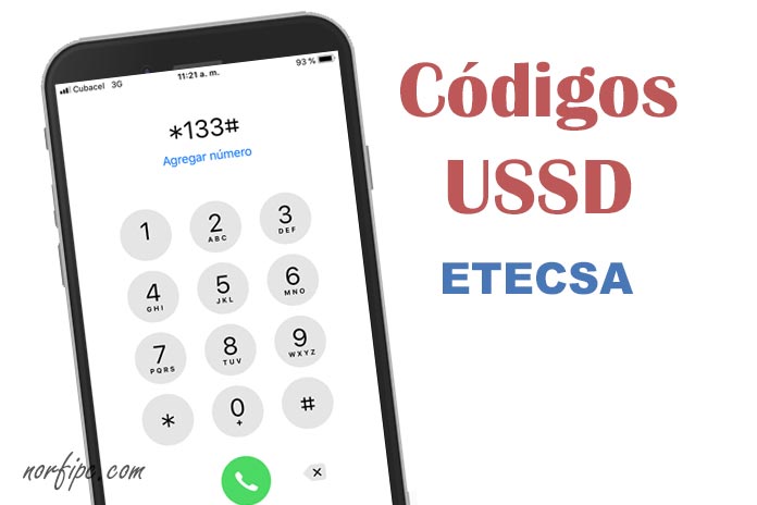 Códigos USSD de Cubacel, ETECSA en Cuba