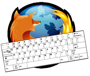 Métodos abreviados del teclado de Firefox