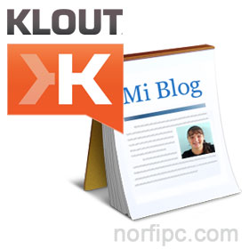 Como mostrar nuestro índice de Klout en un blog o página web