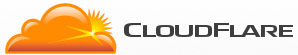 Logotipo de Cloudflare, servicio CDN gratis