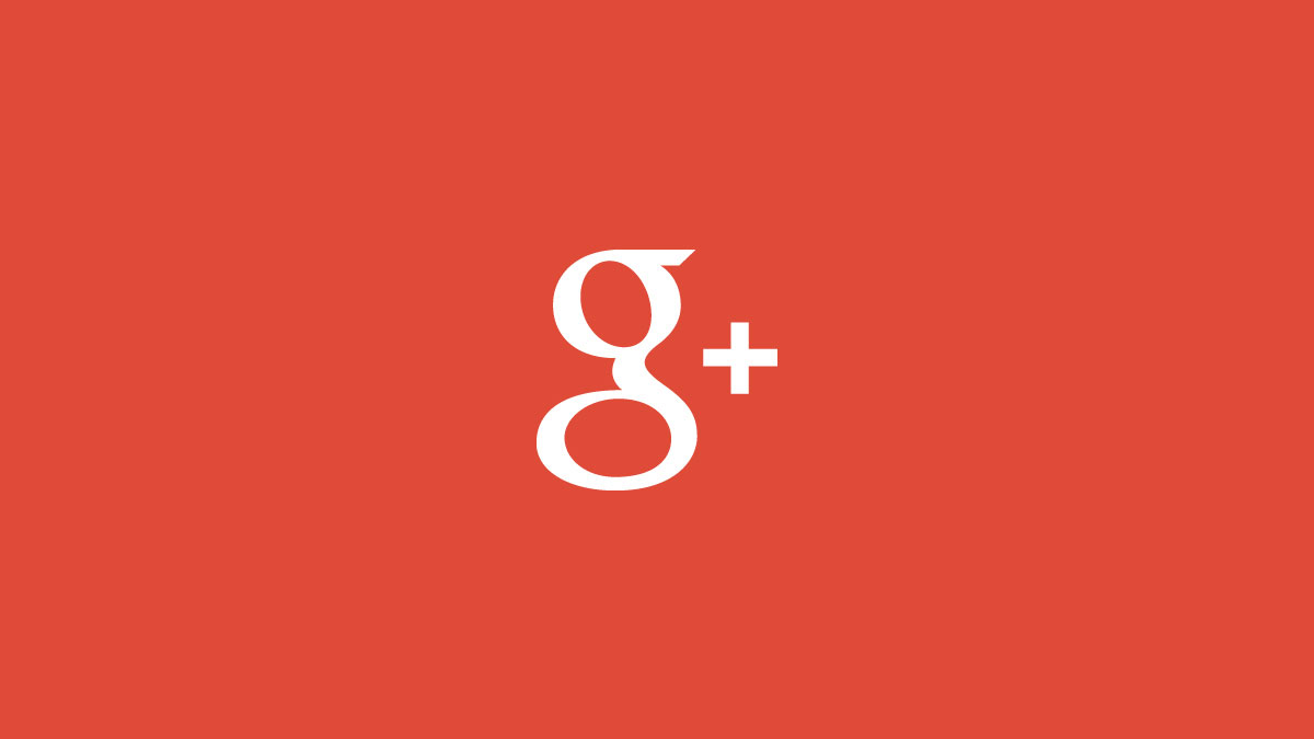 Logotipo oficial de Google+ ancho 2015