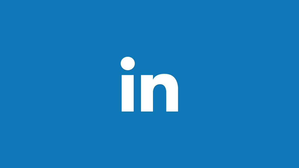 Logotipo oficial de Linkedin ancho 2015