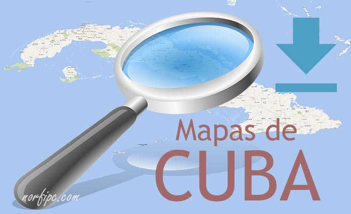 Mapas de Cuba en varios formatos para consultar y descargar