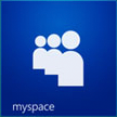 Logotipo estilo metro de MySpace