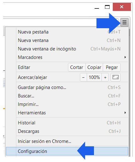 contraseñas guardadas en el navegador Chrome