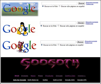 Google ofrece distintas interfaces del buscador