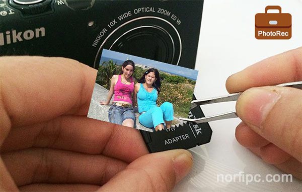 Como extraer y salvar fotos eliminadas de una tarjeta de memoria con PhotoRec