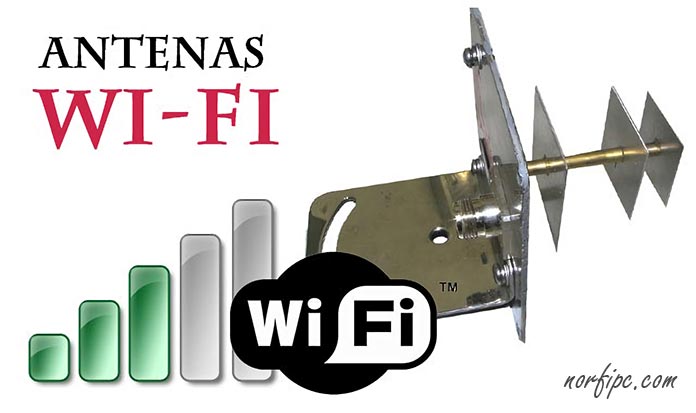 Planos de antenas para redes Wi-Fi