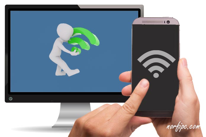 Compartir internet en la computadora con un móvil con WiFi