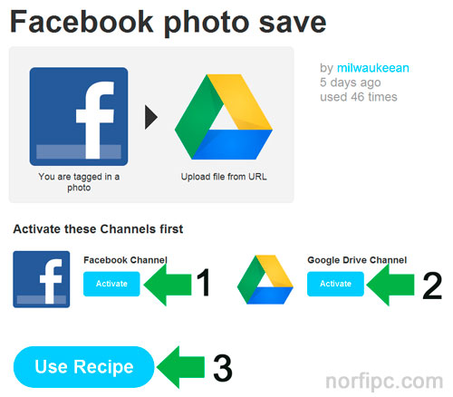 Usar IFTTT para enviar a Google Drive las fotos en las que somos etiquetados en Facebook