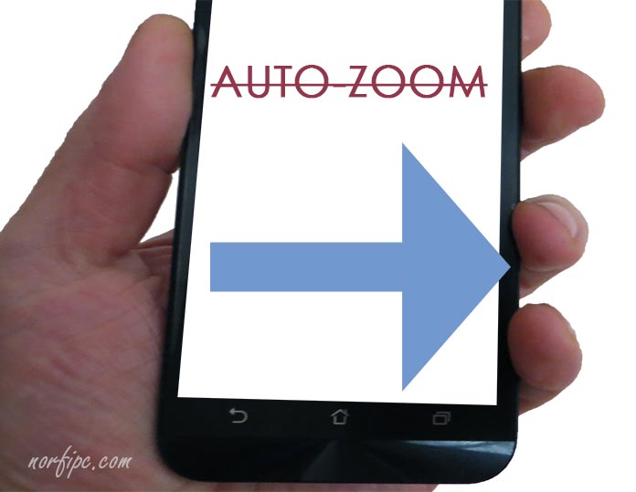 Deshabilitar el auto zoom en campos de entrada en iOS