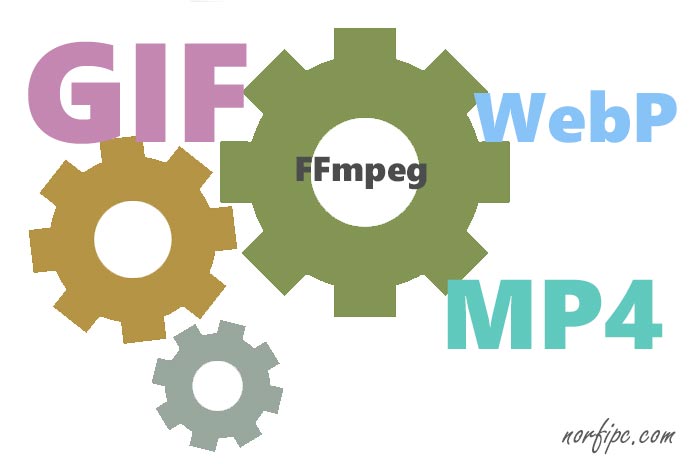 Convertir un GIF animado a video en formato WebP y MP4 con FFmpeg