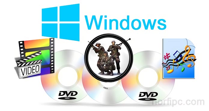 Como reproducir y ver discos de películas CD o DVD en Windows