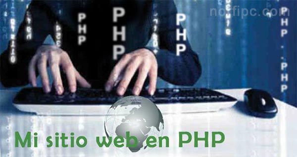 Plantilla gratis en PHP para crear un sitio web de internet