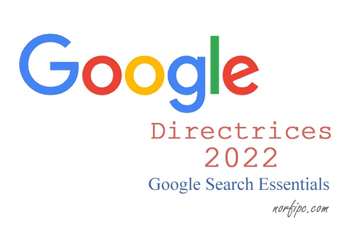 Directrices de Google para propietarios de sitios web 2022