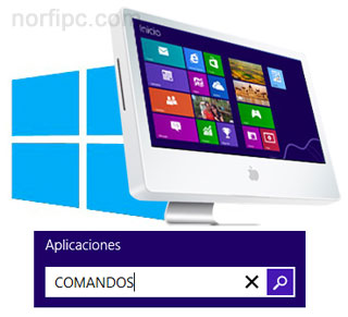 Crear comandos rápidos para la pantalla de inicio de Windows 8
