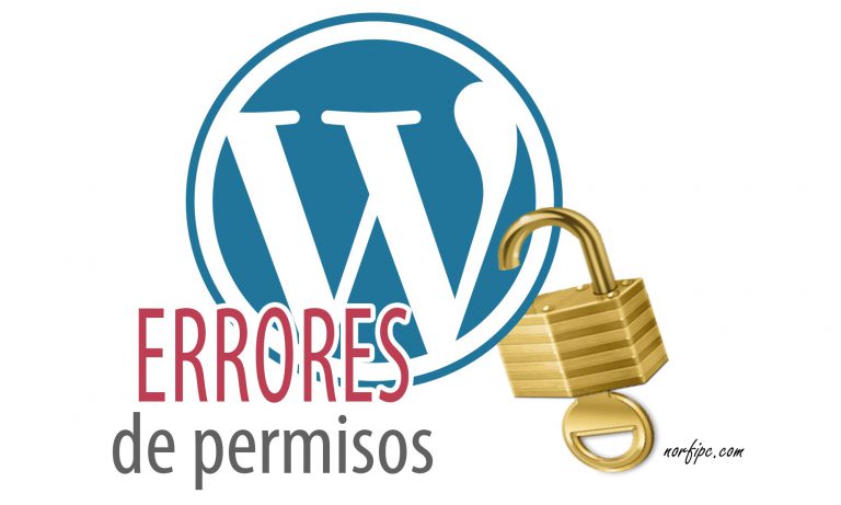 Errores de permisos al instalar WordPress